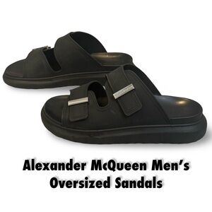 Alexander McQueen (Men’s) Hybrid Rubber Slides size 45